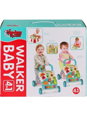 Piyanolu 4 In 1 Bebek Yürüteç