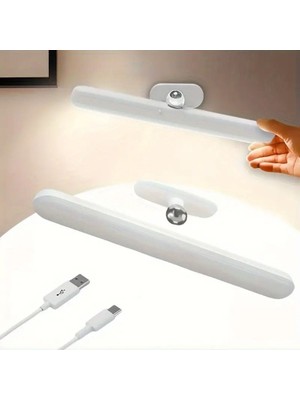 Dokunmatik USB Ile Şarj Olabilen 27 cm LED Aydınlatma Makyaj Aynası Işığı