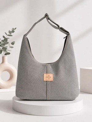 Kadın Denim Omuz Çantası Günlük Kullanım Jean Çanta