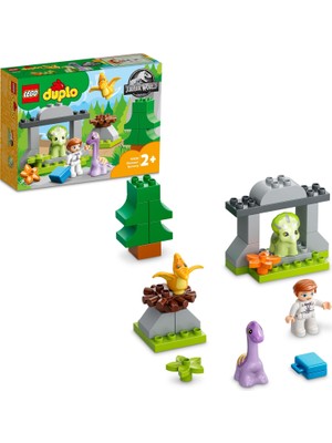 LEGO DUPLO® Jurassic World Dinozor Yuvası 10938 - 2 Yaş ve Üzeri Çocuklar Için 3 Hayvan ve Bir Claire Dearing Figürü Içeren Oyuncak Yapım Seti (27 Parça)