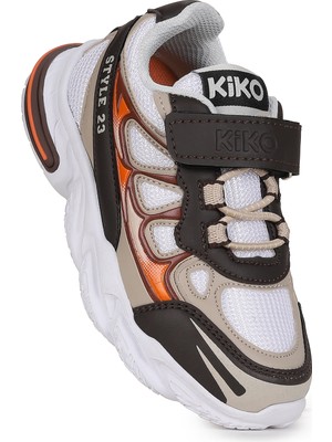 Kiko Kids Style Faylon Taban Günlük Cırtlı Erkek Çocuk Spor Ayakkabı