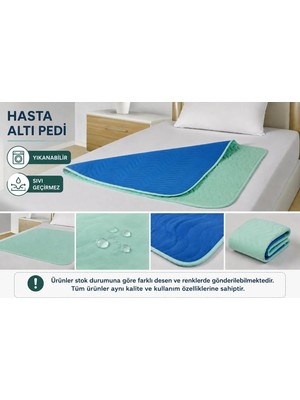 Abso Yıkanabilir, Emici, Sıvı Geçirmez Hasta Altı Pedi (85X90 Cm)