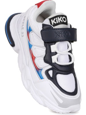Kiko Kids Style Faylon Taban Günlük Cırtlı Erkek Çocuk Spor Ayakkabı