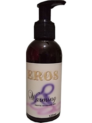 Eros Msgo - Eros Warming Massage   Oil  Svl - Isıtıcılı Erottic Masaj Yağı 120 ml Büyük - Bay Bayan Kullanım