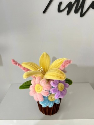 Badiva.co Mini Şönil Çiçek - Karışık 03