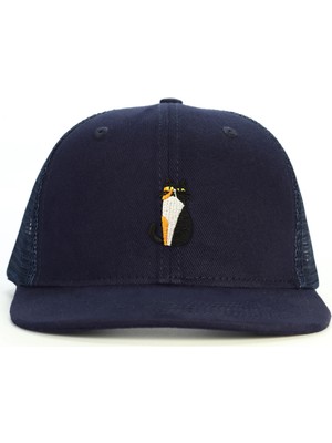 3 Renkli Kedi Calico Snapback Şapka