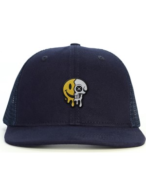 Simley Skull Snapback Şapka