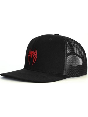 Spider Logo Snapback Şapka