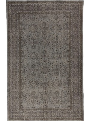 İbrahim Tekin Halıcılık 185 x 285  cm  Mavimsi Gri Tonlarda Dekoratif Halı, El Dokuması Anadolu Halısı, Gri Renkli Halı