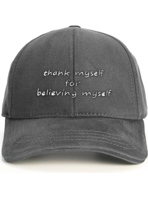 Thank Myself for Believing Myself Baseball Şapka
