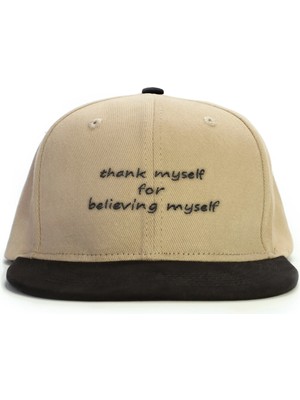 Thank Myself for Believing Myself Snapback Şapka