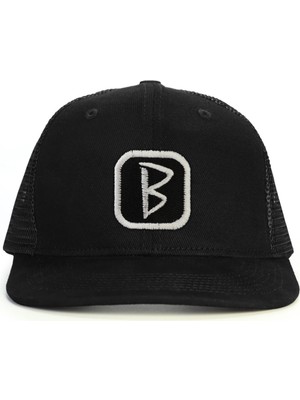 B Patch Snapback Şapka