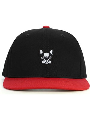 Sevimli French Bulldog Snapback Şapka