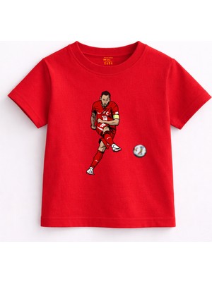Rabona Fashion Hakan Çalhanoğlu Türkiye Kaptanı Çocuk Tişört