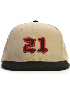 21 Numara Snapback Şapka
