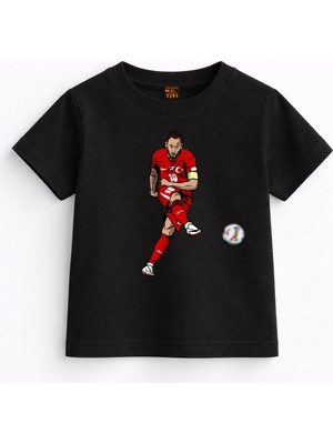 Rabona Fashion Hakan Çalhanoğlu Türkiye Kaptanı Çocuk Tişört