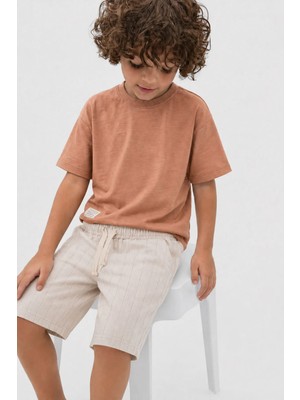Cigit Çizgili Kapri Takım 1-7 Yaş Camel
