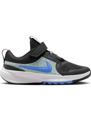 Nike HF7005 Star Runner 5 Spor Ayakkabı Siyah-Mavi