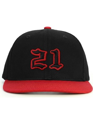 21 Numara Snapback Şapka
