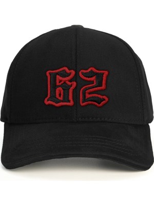 PataCute 62 Numara (Kabartmalı) Baseball Şapka