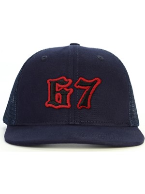 PataCute 67 Numara (Kabartmalı) Snapback Şapka