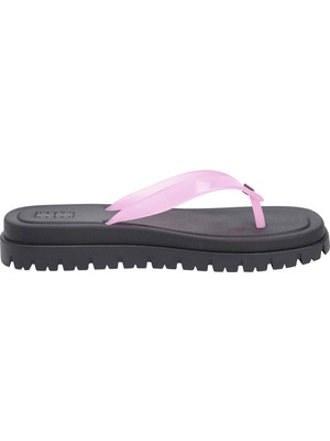 Tommy Hilfiger Tommy Hılfıger Kadın Marka Logolu Günlük Kullanıma Uygun Pembe4 Terlik EN0EN02954 Tox
