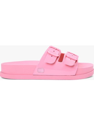 Tommy Hilfiger Tommy Hılfıger Kadın Marka Logolu Günlük Kullanıma Uygun Pembe4 Terlik EN0EN02974 Tox