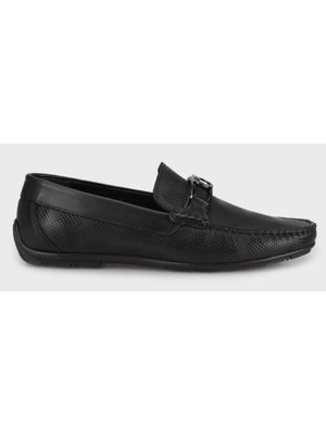 Marcomen 152-21112 Siyah Erkek Günlük Loafer Ayakkabı