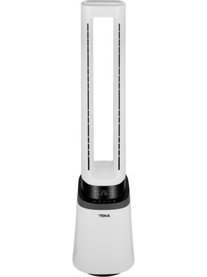 Teka Kule Tipi Vantilatör 36 W Beyaz Renkli Hava Temizleyici Özellikli Sessiz Çalışma