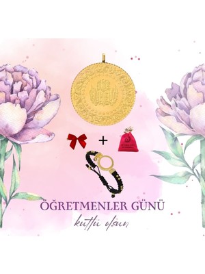 Victoria Gold Tam Altın Eski Tarihli (Kulplu 22 Ayar) (Öğretmenlere Özel Bileklik Hediye)