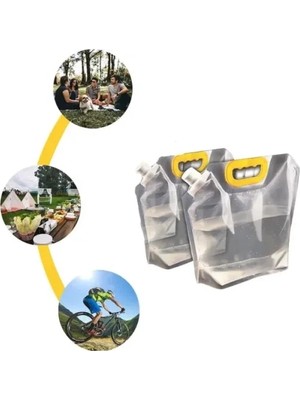 Erdo Ticaret Buğz Dayanıklı Plastik Içecek Çantası 1 Litre