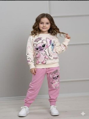 Örzi Kids Mevsimlik Baskılı Kızçocuk Eşofmantakım 3-10 Yaş
