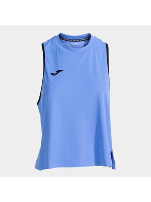 Joma 902683.715 Smash Kadın Kolsuz Tenis ve Padel Tişörtü - Mavi