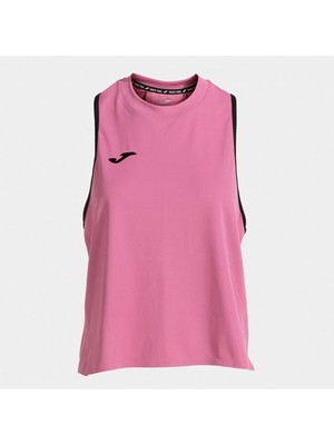 Joma 902683.549 Smash Kadın Kolsuz Tenis ve Padel Tişörtü - Pembe