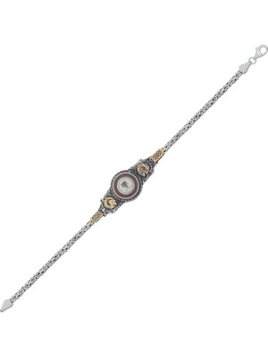 Innuendo Jewelry 925 Ayar Gümüş Bozkurt Figürlü Erkek Bileklik
