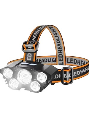 150W 5 LED Ultra Güçlü Kafa Lambası