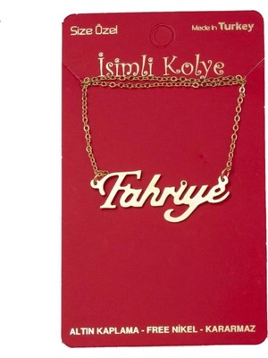 Fahriye Isimli Kolye (Kişiye Özel)