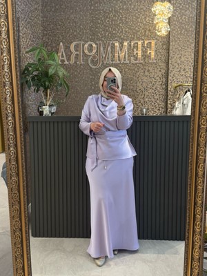 Missemramiss Satin Grace Etekli Takım
