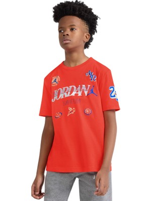 Nike Nıke Jordan Jrdn Sports Club Ss Tee Erkek Çocuk Tişört 95F868