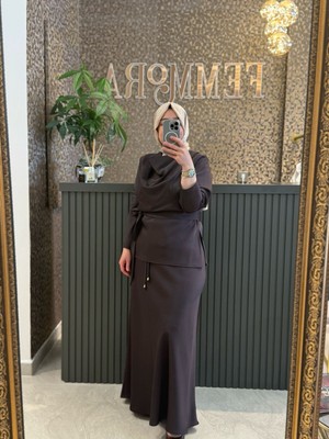 Missemramiss Satin Grace Etekli Takım
