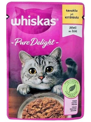 Nova Premium Ex Pouch Pure Delight Jöle Içinde Tavuklu Yetişkin Kedi Konservesi 28 Adet 85 gr