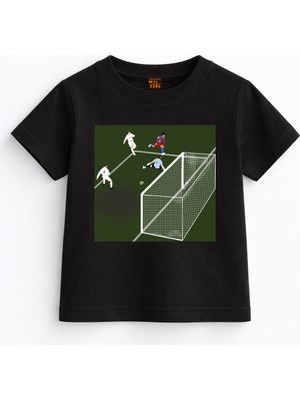 Rabona Fashion El Clasico Efsane Gol Ronaldinho Çocuk T-Shirt