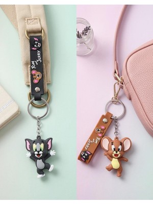 Yakamoz Home Tom ve Jerry Premium 2’li Anahtarlık Seti – Eğlence ve Hatıra