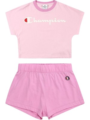 Champion Champıon Kız Çocuk Şort T-Shırt Takım 404966-PS013