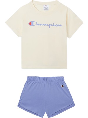 Champion Champıon Kız Çocuk Şort T-Shırt Takım 405096-YS141