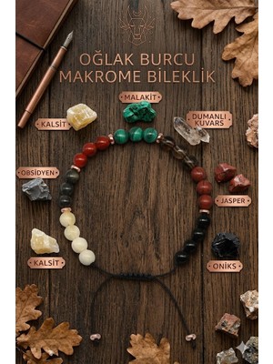 Oğlak Burcu Makrome Bileklik