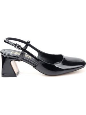 Pisagor PS-33330 Kadın Klasik 6 cm Topuklu Ayakkabı