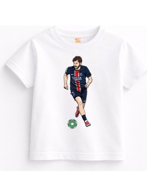 Rabona Fashion Kvaratskhelia Paris 7 Çocuk T-Shirt