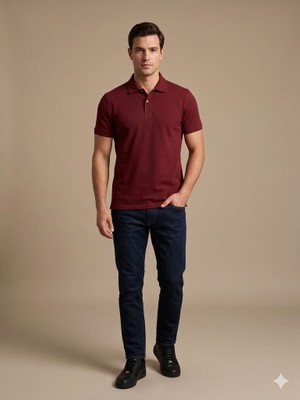 Centilmen Kip Erkek Polo Yaka Basic T-Shirt 1830