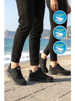Walkway 2029 G Siyah Unisex Spor Ayakkabı